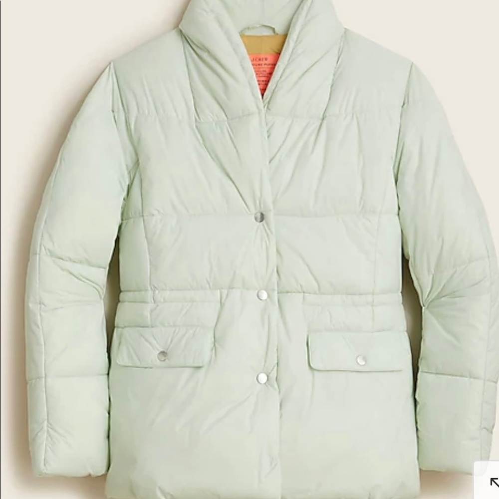 Jcrew puffer jacket